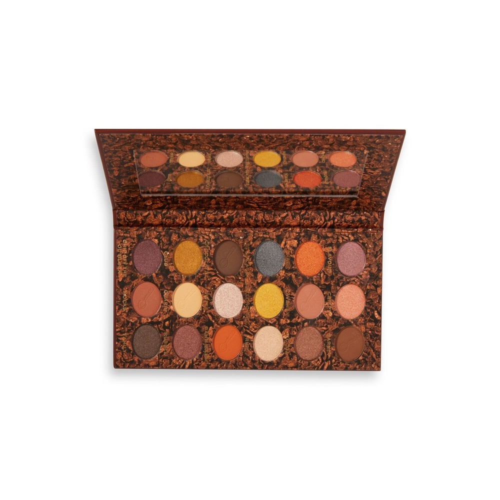 Revolution Beauty Cocoa Pebbles Eyeshadow With Matching Flinstones Makeup Bag - Picture 7 of 9